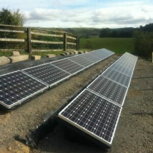0.5kW Solar PV Full Kit (ground / flat roof mounted)